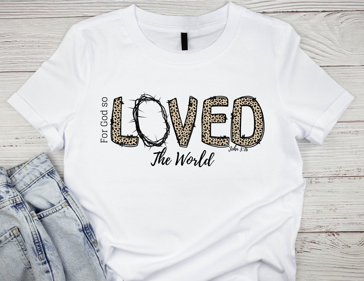 John 3:19 - Tee