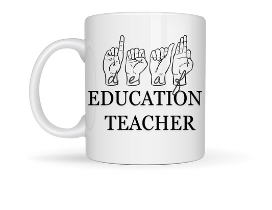 Deaf Education Mug