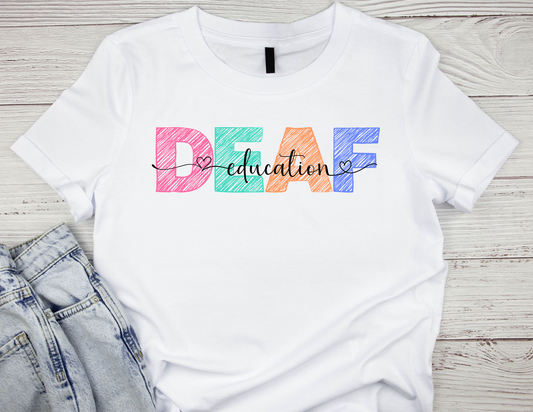 Deaf Education t-shirt