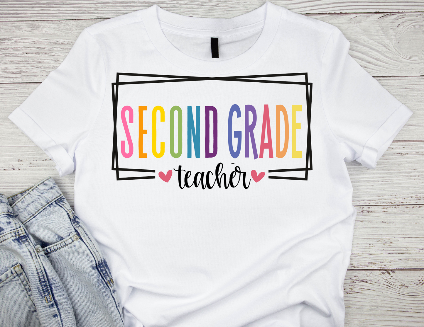 Principal, Paraprofessional and grade level t-shirts