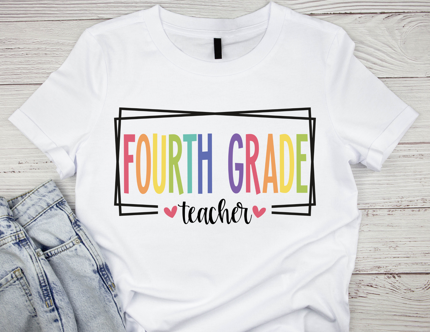 Principal, Paraprofessional and grade level t-shirts