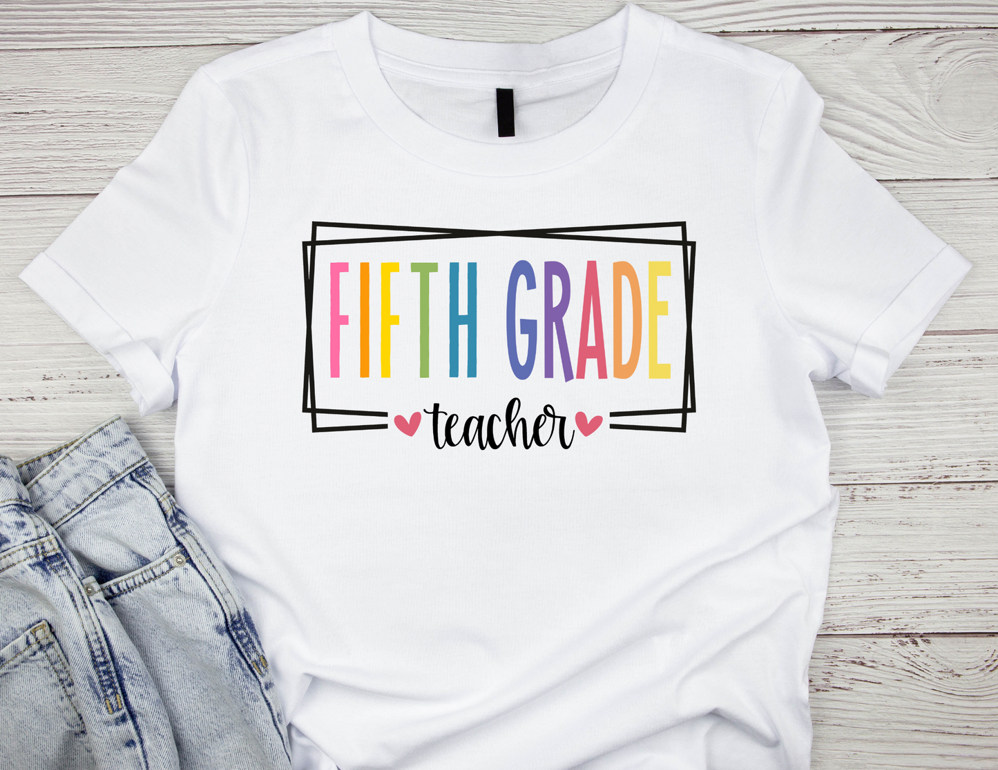 Principal, Paraprofessional and grade level t-shirts