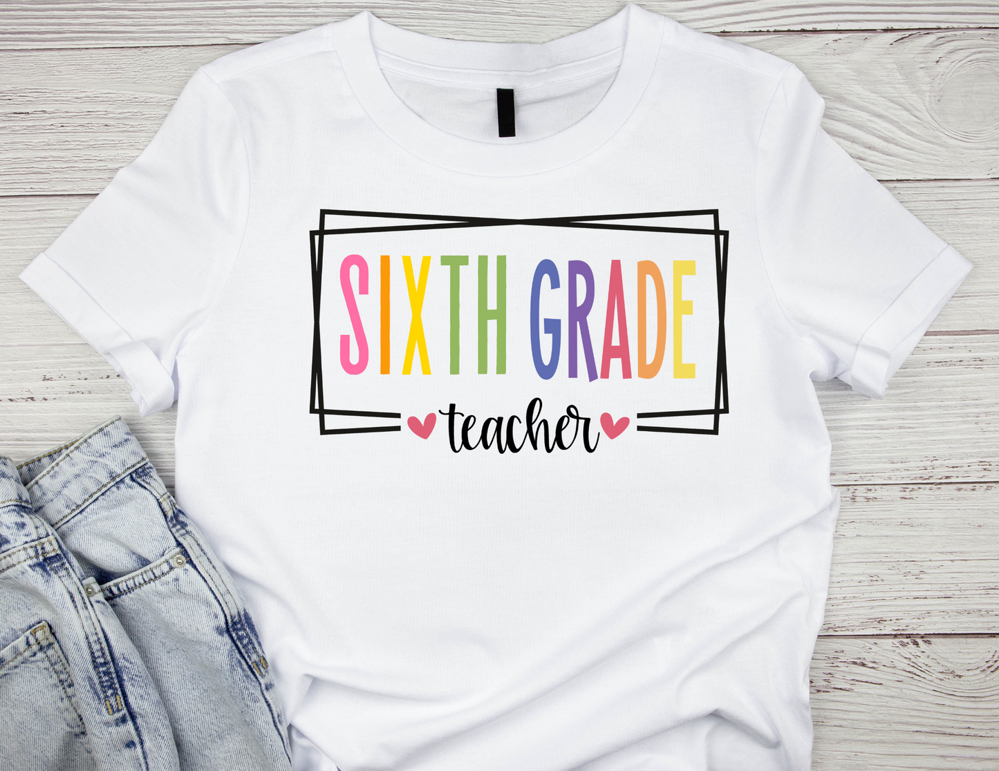 Principal, Paraprofessional and grade level t-shirts