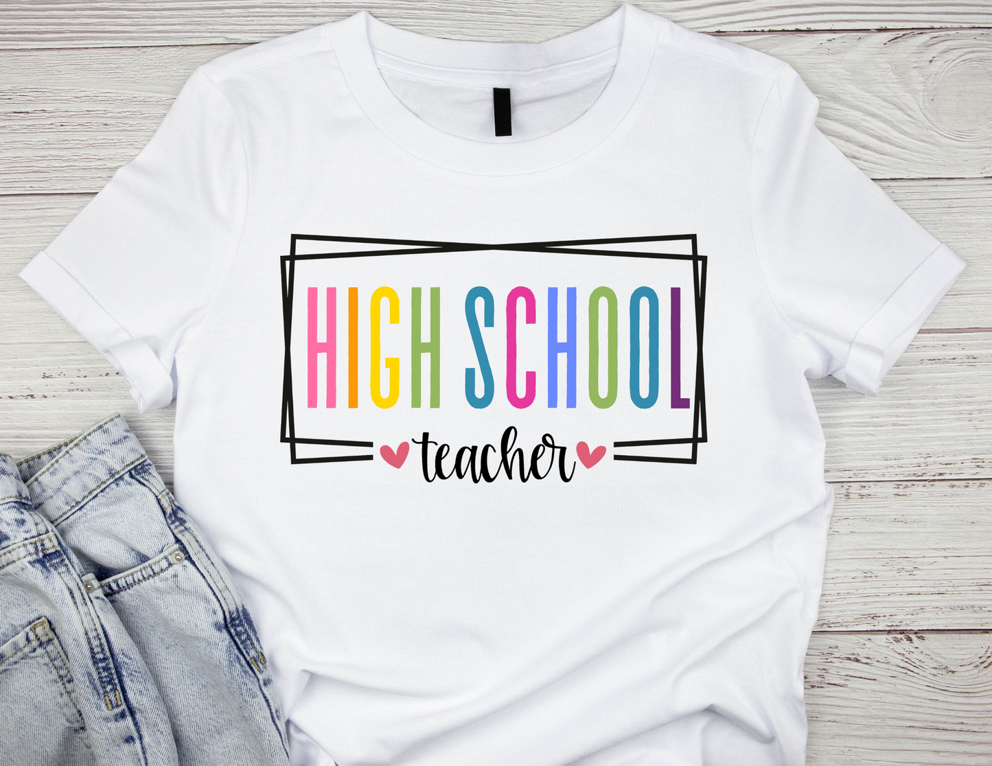 Principal, Paraprofessional and grade level t-shirts