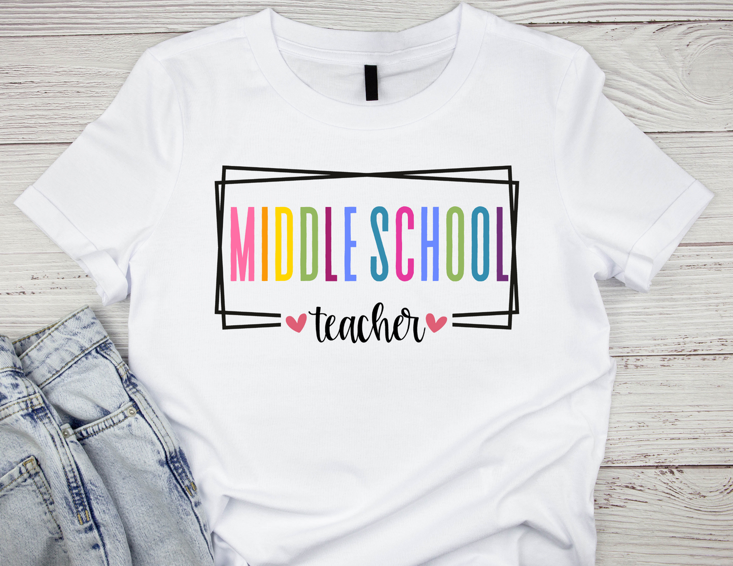 Principal, Paraprofessional and grade level t-shirts