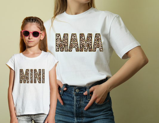 MAMA (Cheetah print) - Adult Shirt