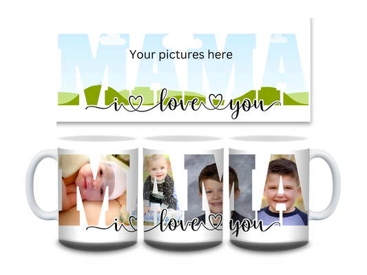 Custom MAMA picture mug