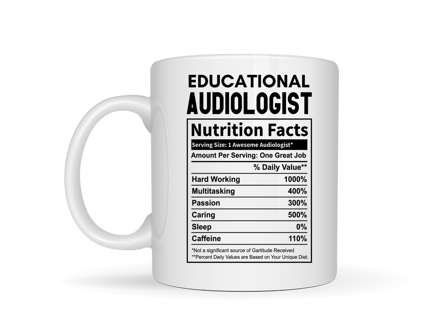 Educational Audiologist Personalized Mug